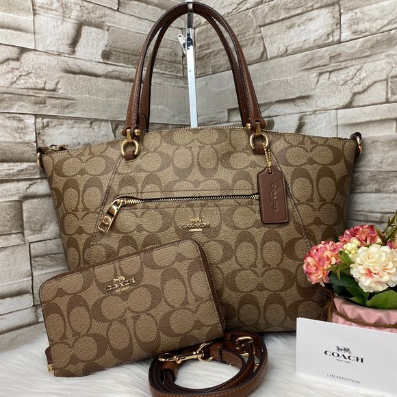 Coach Handbags - 👜COACH SET🌺PRAIRIE SATCHEL & WALLET